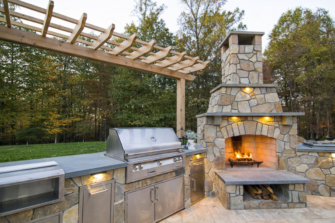 Outdoor kitchen masonry in Ocala, FL